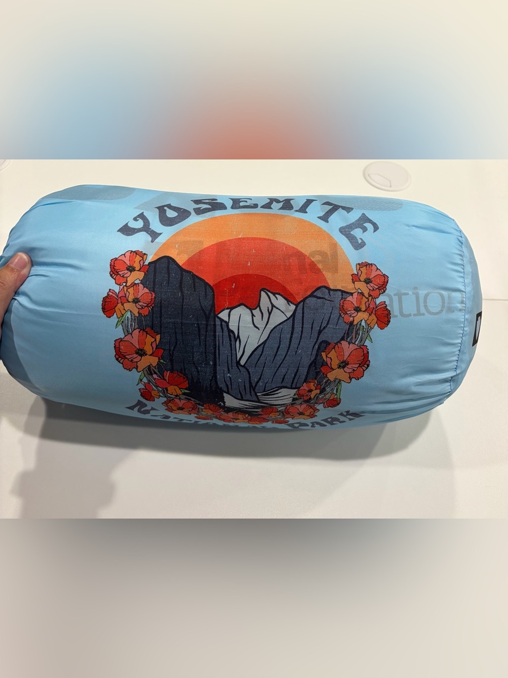 National Park Foundation Packable Camping Blanket Yosemite NP 70x50" NWT